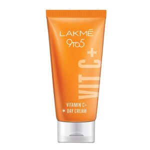 Lakme 9to5 1% Active Vitamin C+ Day Cream for Face Bright, Glowing Skin