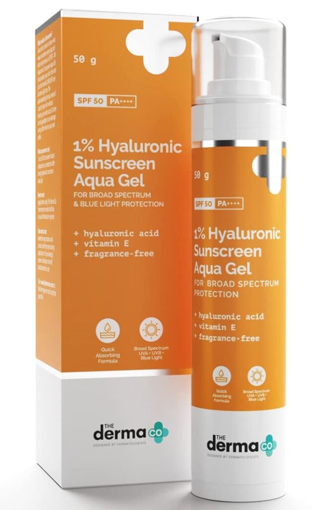 Derma Co 1% Hyaluronic Sunscreen