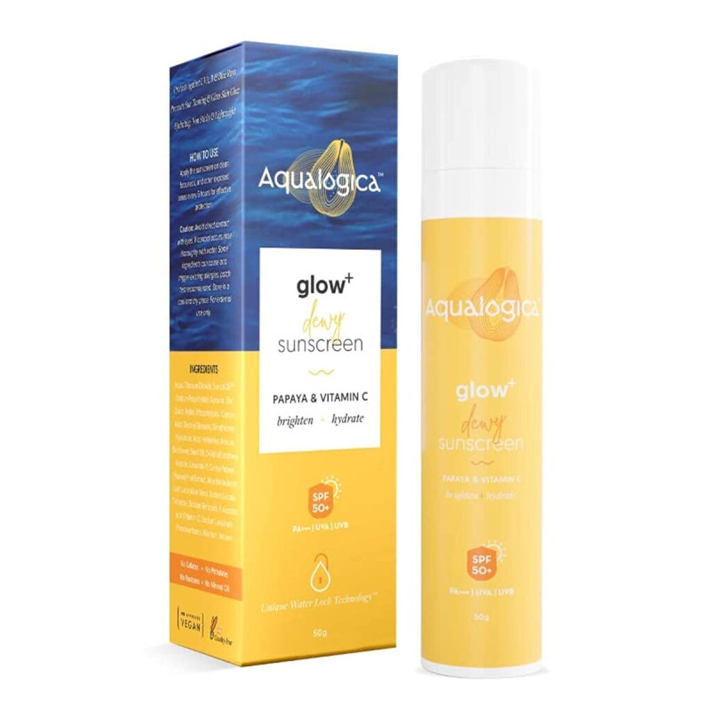 Aqualogica Glow+ Dewy Sunscreen 